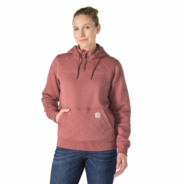 Carhartt 107753 Women's Paxton Quilted Quarter Zip Sweatshirt