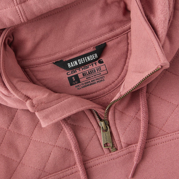 Carhartt 107753 Women's Paxton Quilted Quarter Zip Sweatshirt