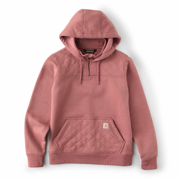 Carhartt 107753 Women's Paxton Quilted Quarter Zip Sweatshirt