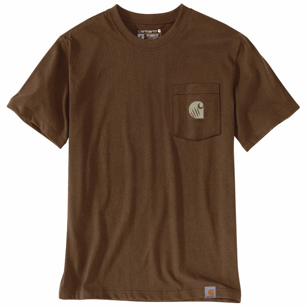 Carhartt 107778 Men's Irvine Relaxed Bear T-Shirt
