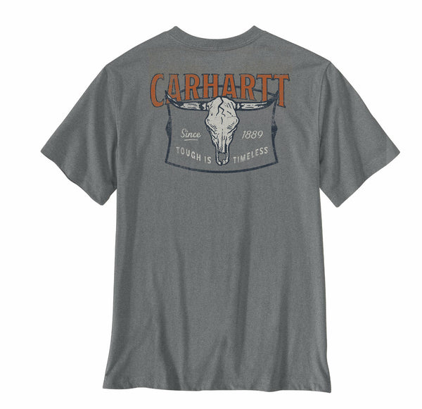 Carhartt 107779 Men's Irvine Relaxed Tough Skull T-Shirt