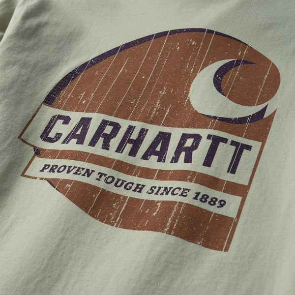 Carhartt 107796 Men's Irvine Relaxed Tough C LS T-Shirt