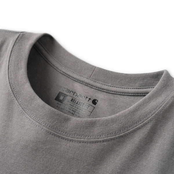 Carhartt 107819 Men's Irvine Relaxed Deer Badge LS T-Shirt