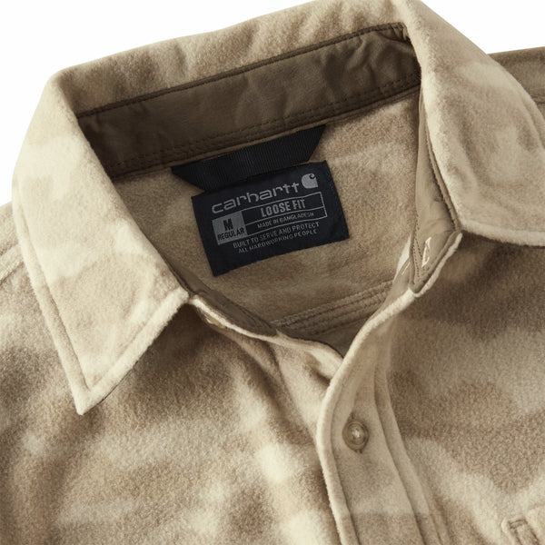 Carhartt 107829 Men's Seneca Loose LS Printed Shirt