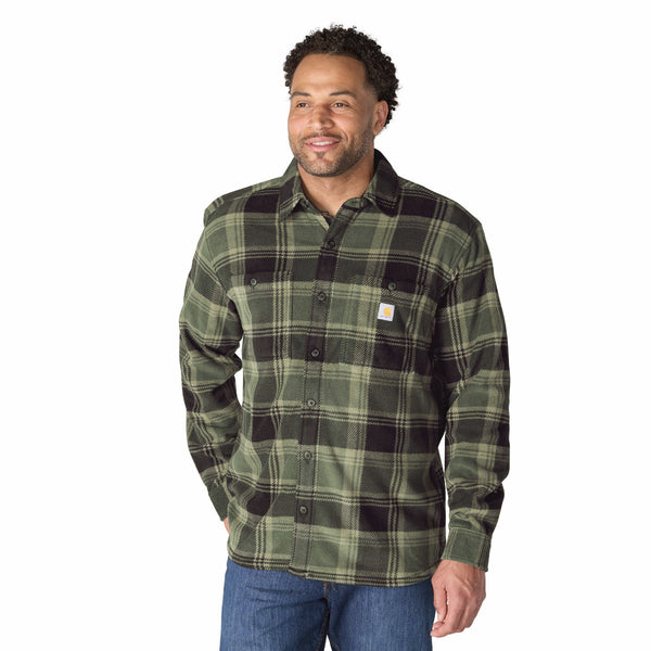 Carhartt 107829 Men's Seneca Loose LS Printed Shirt