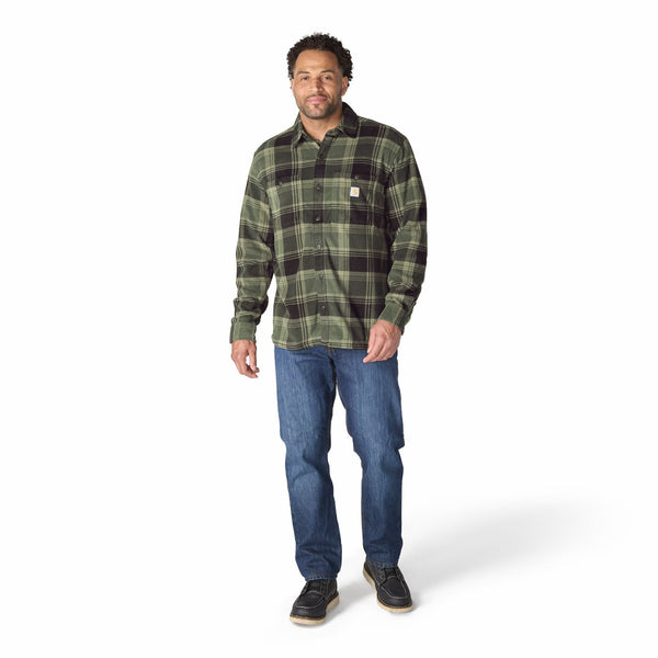 Carhartt 107829 Men's Seneca Loose LS Printed Shirt