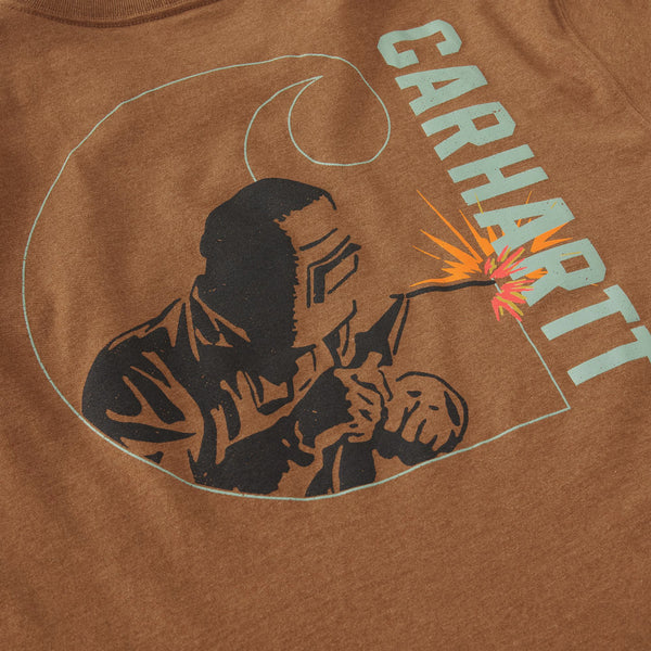 Carhartt 107833 Men's Irvine Relaxed Welded C T-Shirt