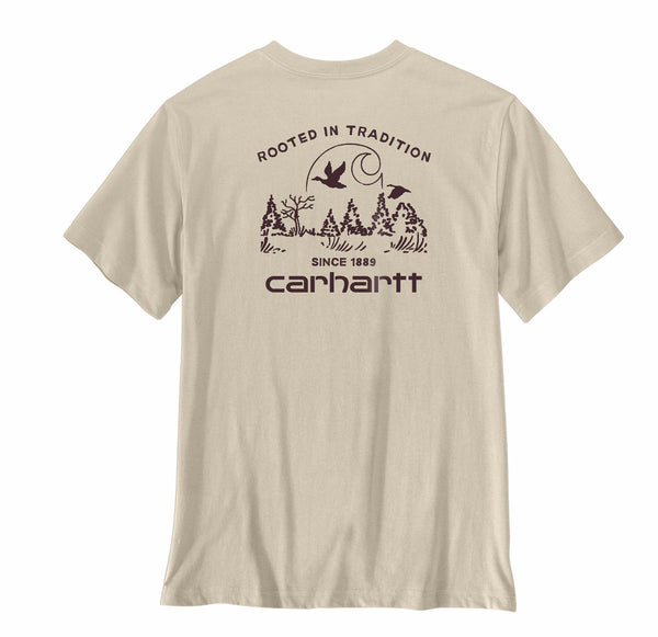 Carhartt 107900 Men's Irvine Relaxed Duck Landscape T-Shirt