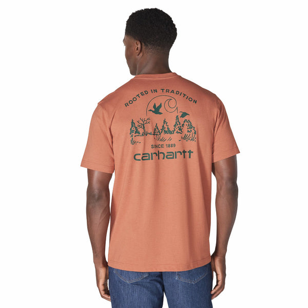 Carhartt 107900 Men's Irvine Relaxed Duck Landscape T-Shirt