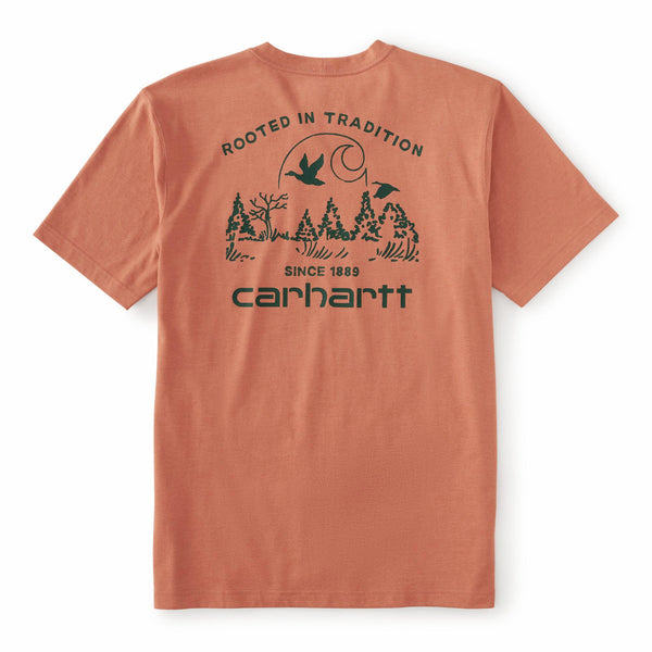 Carhartt 107900 Men's Irvine Relaxed Duck Landscape T-Shirt