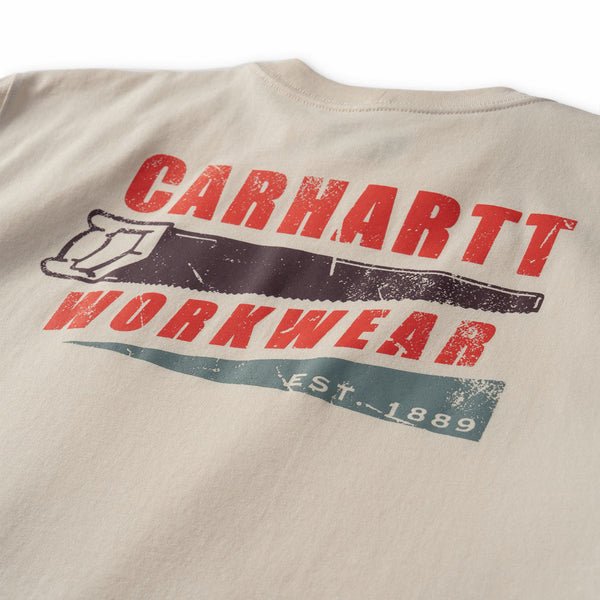 Carhartt 107905 Men's Irvine Relaxed Saw T-Shirt