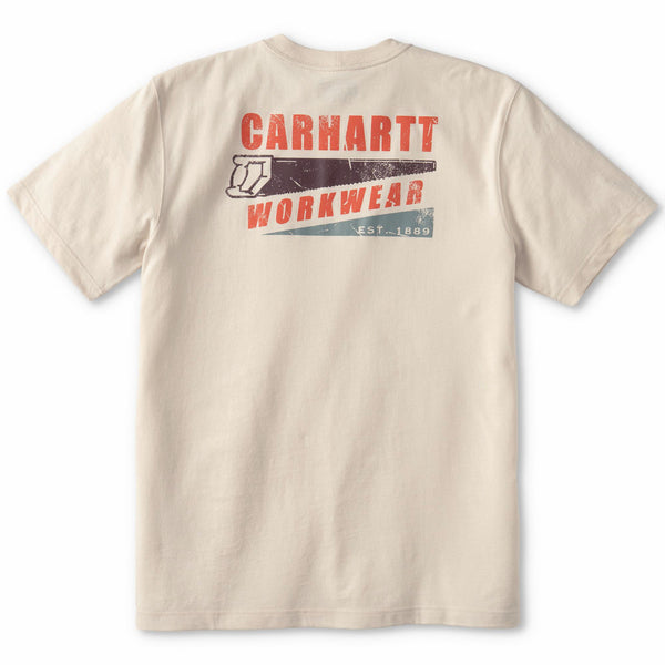 Carhartt 107905 Men's Irvine Relaxed Saw T-Shirt