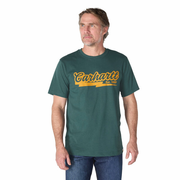 Carhartt 107906 Men's Irvine Relaxed Script 1889 T-Shirt