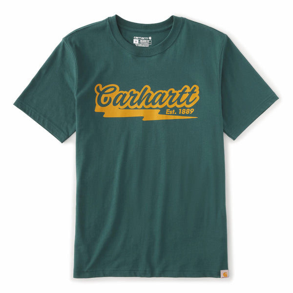 Carhartt 107906 Men's Irvine Relaxed Script 1889 T-Shirt