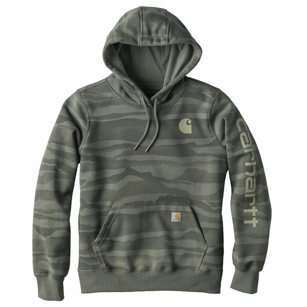 Carhartt 108087 Women's Marquette Landscape Camo Sweatshirt