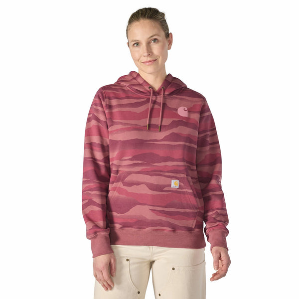 Carhartt 108087 Women's Marquette Landscape Camo Sweatshirt