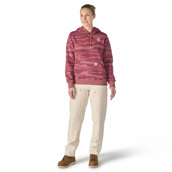 Carhartt 108087 Women's Marquette Landscape Camo Sweatshirt
