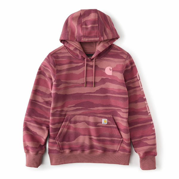 Carhartt 108087 Women's Marquette Landscape Camo Sweatshirt