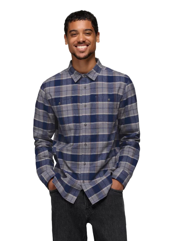 prAna 1964361 Men's Dolberg Flannel Shirt