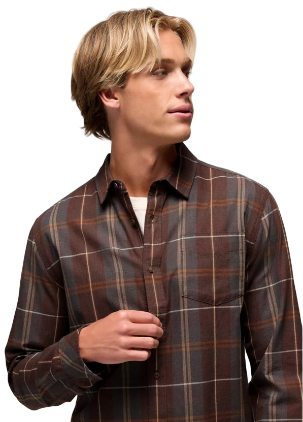 prAna 1964381 Men's Los Feliz Flannel Shirt
