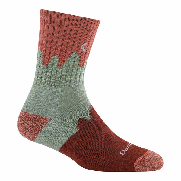 Darn Tough Vermont 1971 Women's Treeline Micro Crew Midweight Cushion - Canyon