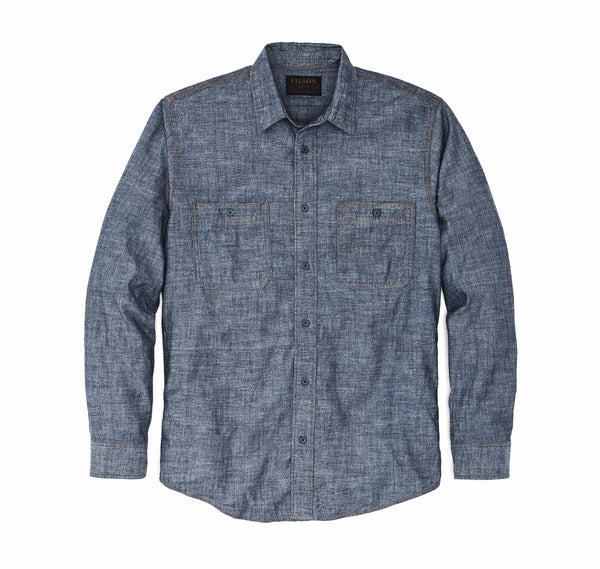 Filson 20189139 Men's Chambray CPO Shirt