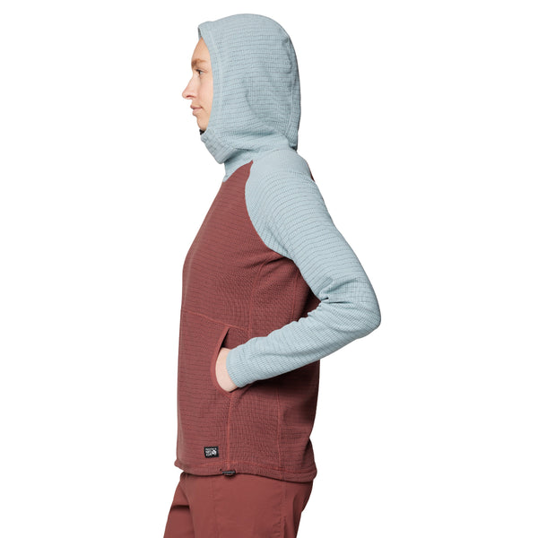 Mountain Hardwear 2019001 Women's Summit Grid Tunic Hoody