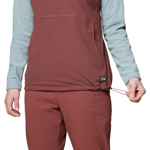Mountain Hardwear 2019001 Women's Summit Grid Tunic Hoody