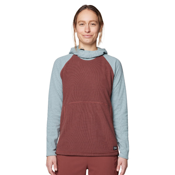 Mountain Hardwear 2019001 Women's Summit Grid Tunic Hoody