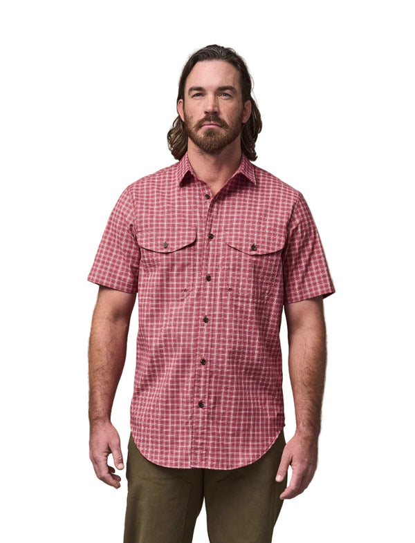 Filson 20277947 Men's Twin Lakes Short Sleeve Sport Shirt