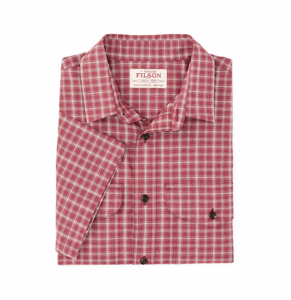 Filson 20277947 Men's Twin Lakes Short Sleeve Sport Shirt
