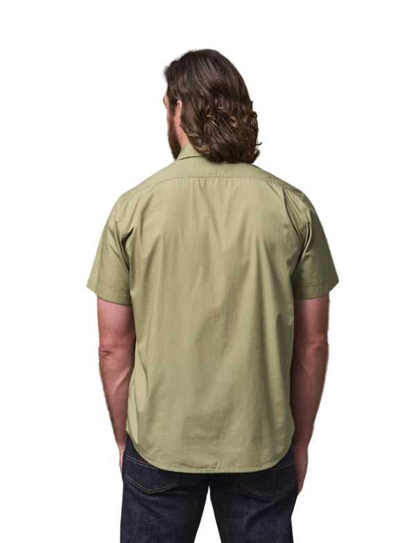 Filson 20293683 Men's Filson Washed Short Sleeve Feather Cloth Shirt