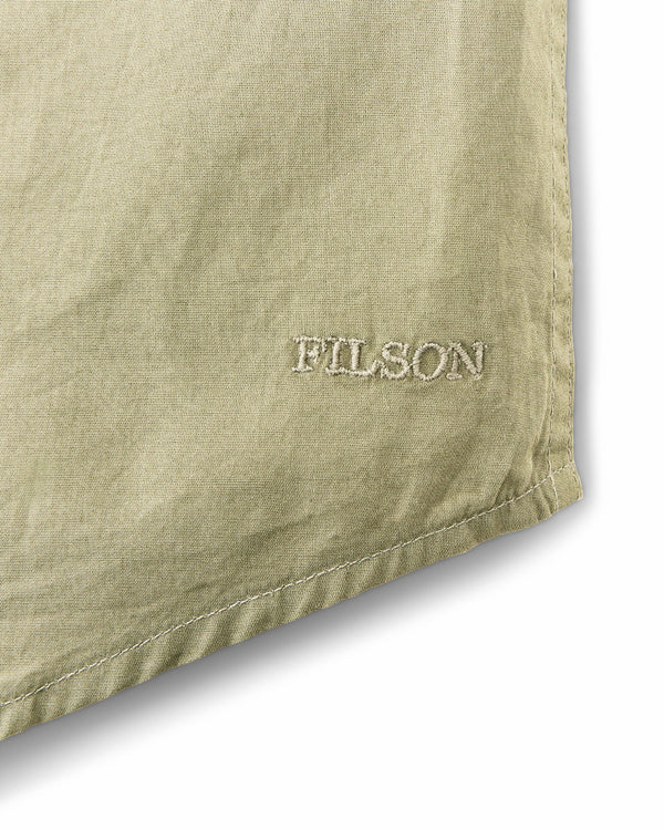 Filson 20293683 Men's Filson Washed Short Sleeve Feather Cloth Shirt