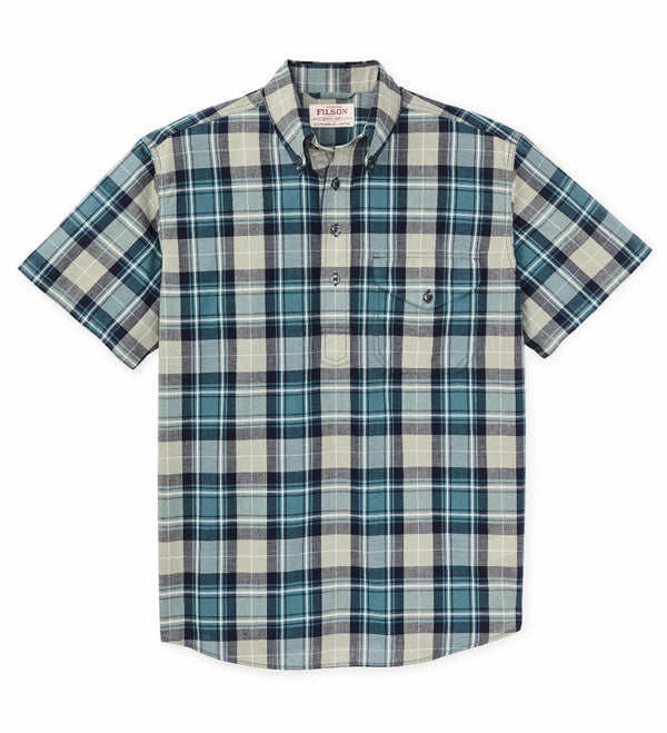 Filson 20307468 Men's Short Sleeve Madras Popover Shirt
