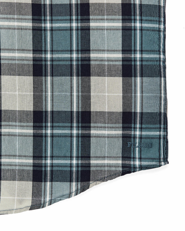 Filson 20307468 Men's Short Sleeve Madras Popover Shirt