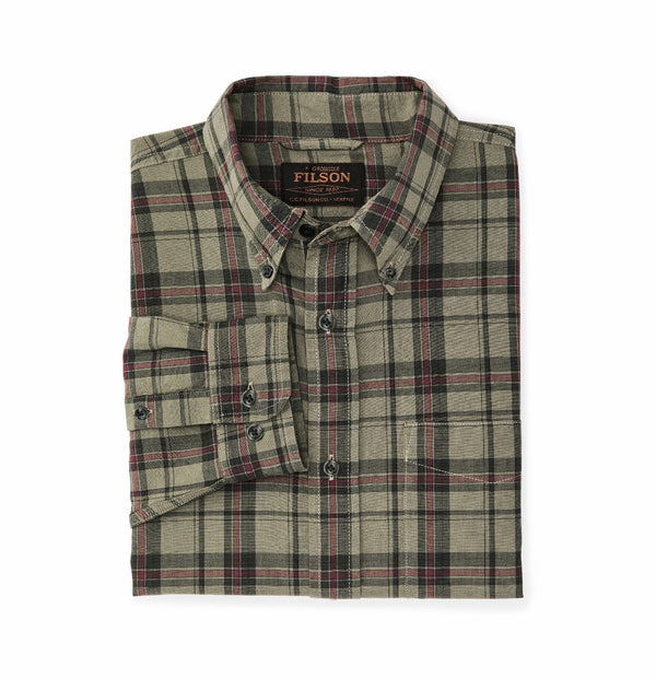 Filson 20309280 Men's Madras Button-Down Shirt