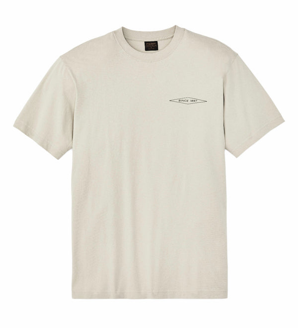 Filson 20312128 Men's Short Sleeve Diamond Graphic T-Shirt