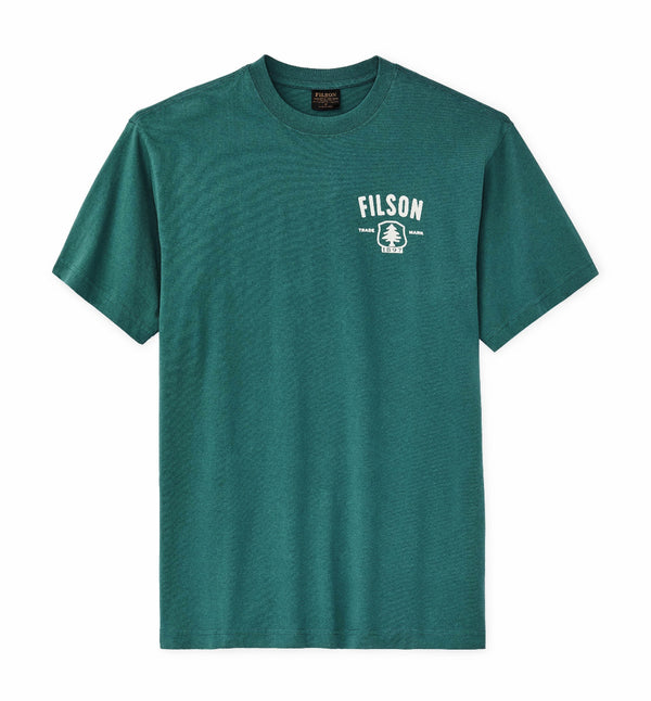 Filson 20312131 Men's Short Sleeve Forestry Graphic T-Shirt