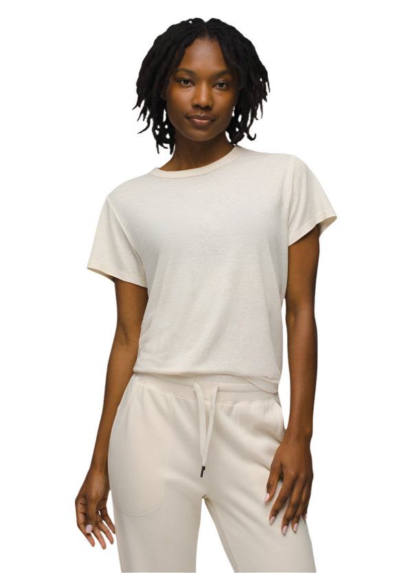 prAna 2066421 Women's Cozy Up Short Sleeve Crew