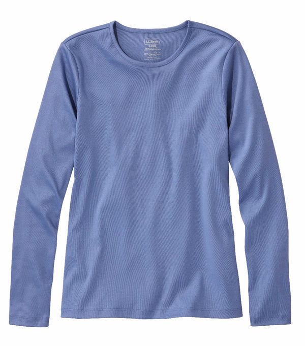 L.L.Bean 207240 Women's Pima Crewneck