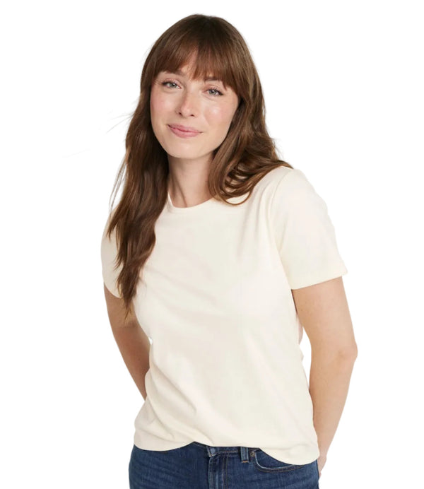 L.L.Bean 207242 Women's Pima Crewneck Short Sleeve Shirt