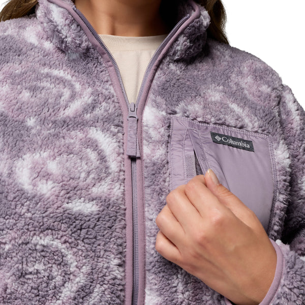 Columbia 2085852 Women's West Ben Print Full Zip II - Extended Sizes