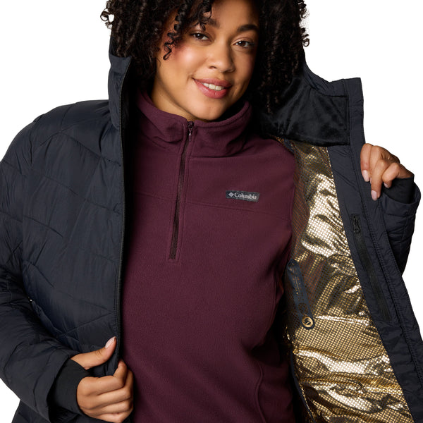 Columbia 2089042 Women's Joy Peak II Hooded Jacket - Extended Sizes