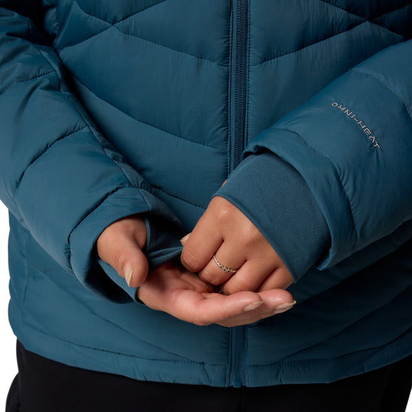 Columbia 2089042 Women's Joy Peak II Hooded Jacket - Extended Sizes