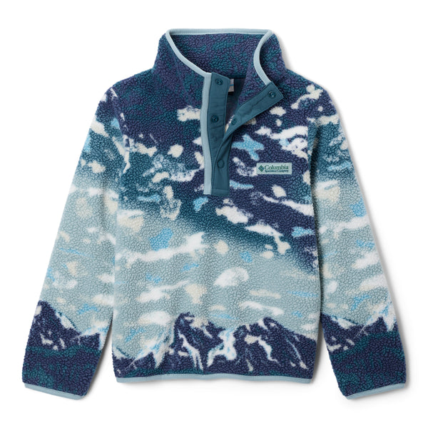 Columbia 2097071 Youth Helvetia II Printed Half Snap Fleece