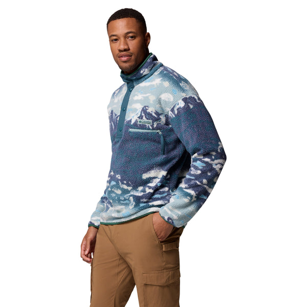 Columbia 2098461 Men's Helvetia II Printed Half Snap Fleece