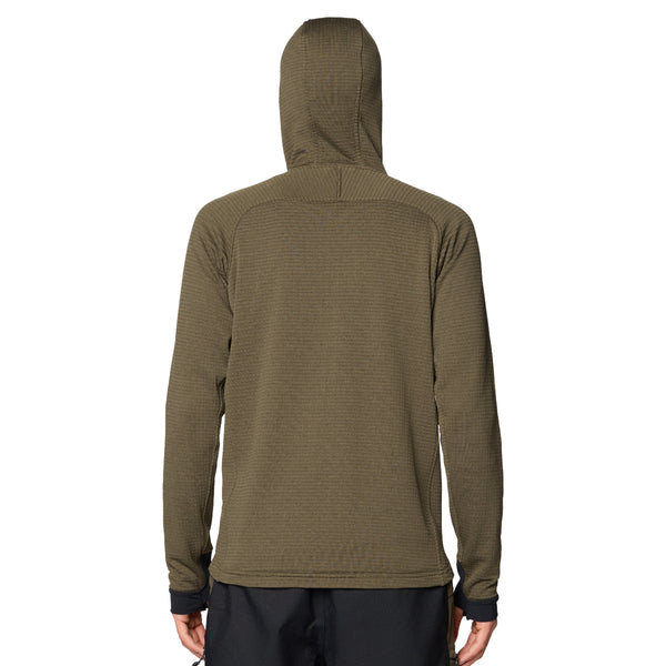 Mountain Hardwear 2104541 Men's Polartec Power Grid Full Zip Hoody