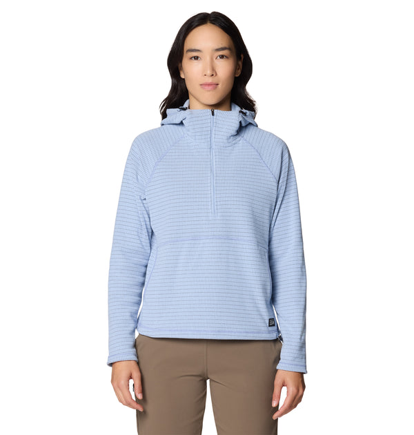 Mountain Hardwear 2105641 Women's Summit Grid Half Zip Hoody