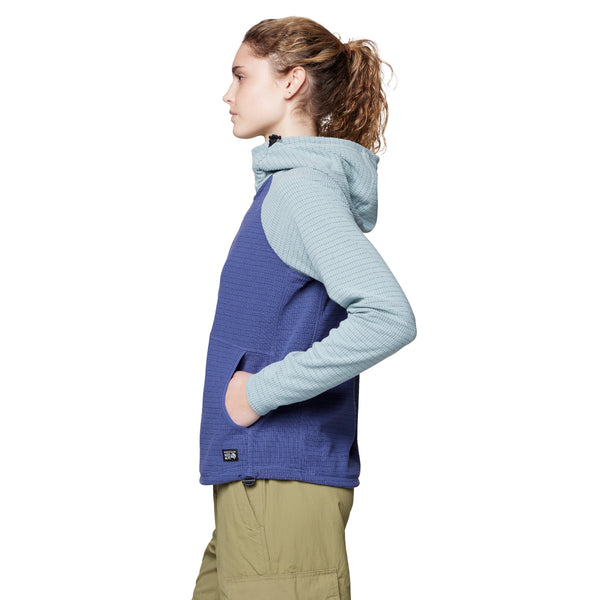 Mountain Hardwear 2105641 Women's Summit Grid Half Zip Hoody