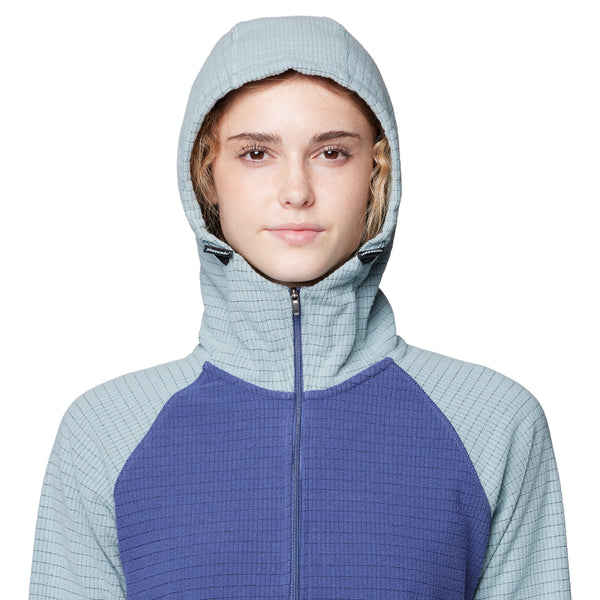Mountain Hardwear 2105641 Women's Summit Grid Half Zip Hoody